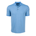 Maltese Blue Greyson Guide Sport Short Sleeve Polo - Front View | Greyson Clothiers