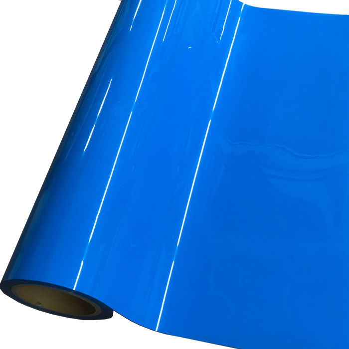 Heat Transfer Vinyl 19" Width BLUE HTV