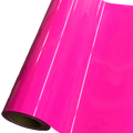 Heat Transfer Vinyl 19" Width NEON FLUORESCENT PINK HTV