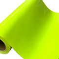 Heat Transfer Vinyl 19" Width NEON FLUORESCENT YELLOW HTV