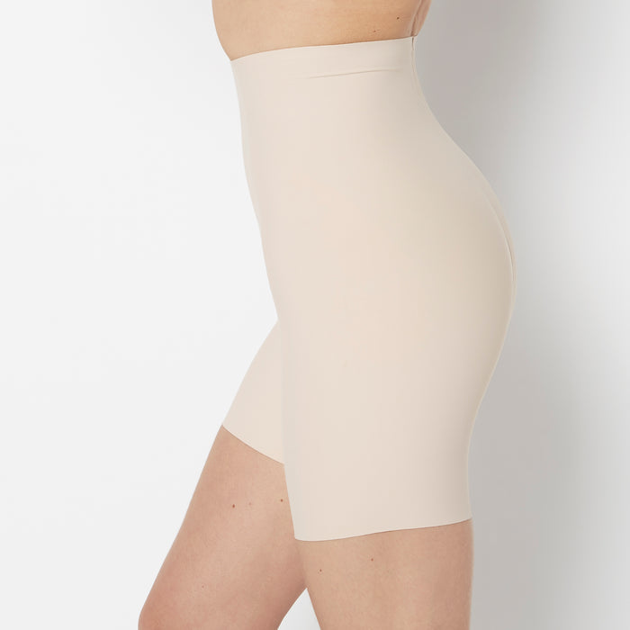 High Waist Smoothing Short in Rosetan