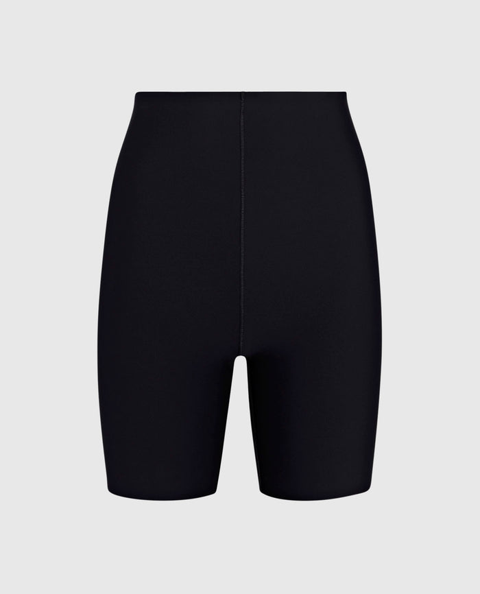 High Waist Smoothing Short in Tuxedo Black