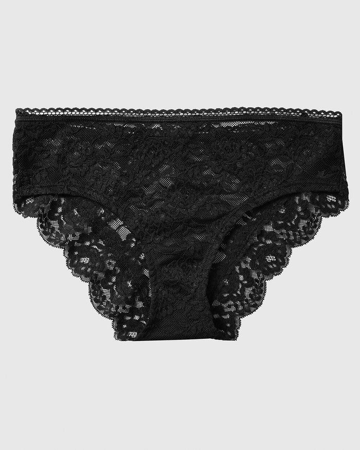 Hipster Panty in Tuxedo Black