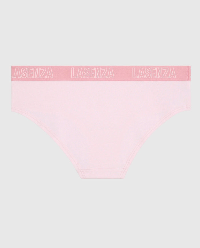 Hipster Panty with Logo in Pink