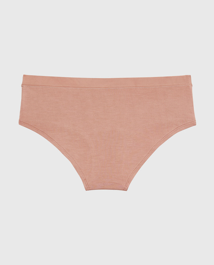 Hipster Panty With Vanishing Trim in Deer