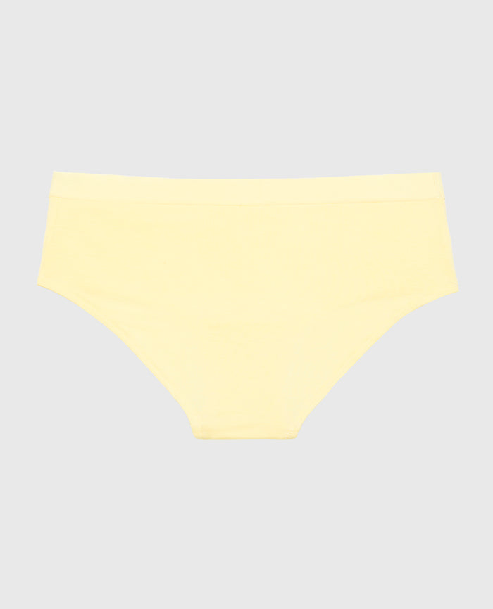 Hipster Panty With Vanishing Trim in Pale Banana