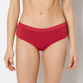 Hipster Panty With Vanishing Trim in Passion Red
