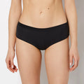 Hipster Panty with Vanishing Trim in Tuxedo Black
