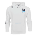Arctic H.S. Nautical Fireside Hoodie - Front View, Wolf Pennant Chest Patch & Greyson Pocket Logo | Greyson Clothiers