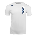 Arctic H.S. Nautical Guide Sport Short Sleeve Tee - Front View, Navy Signal Flag Graphic | Greyson Clothiers