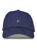 Greyson Clothiers Icon Dad Hat in Maltese - Front View, Unstructured Cotton-Twill Cap with Wolf Embroidery