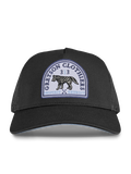 Shepherd Black Inspirit Wolf Trucker Hat - Front View | Greyson Clothiers