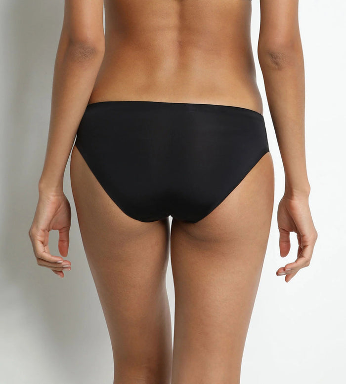 InvisiFree Microfibre Briefs in Tuxedo Black