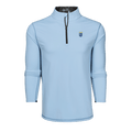 Wolf Blue Kansas City Royals Colorado Mock Neck Quarter-Zip - Front View | Greyson Clothiers