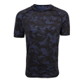 Maltese Blue Camo Kennebec Short Sleeve Sport Tee - Front View | Greyson Clothiers