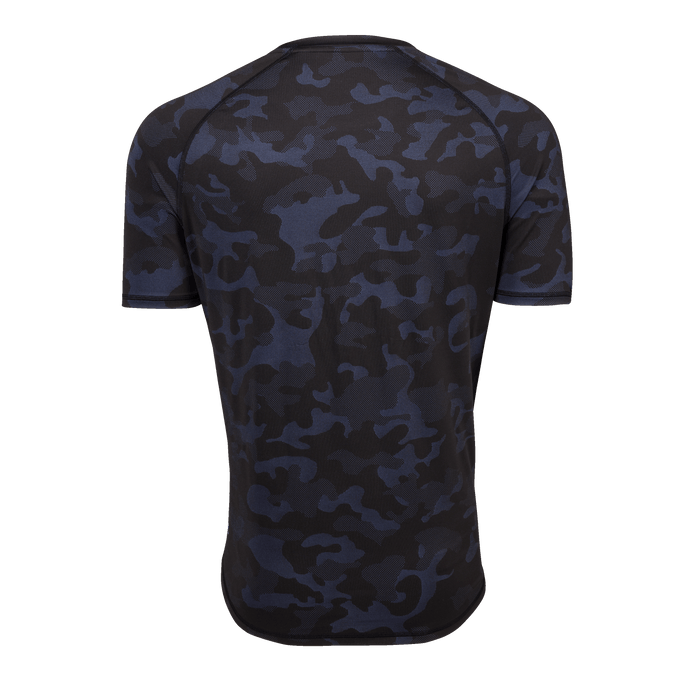 Maltese Blue Camo Kennebec Short Sleeve Sport Tee - Back View | Greyson Clothiers