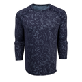 Shadow Kennebec Midas Wolf Camo Long Sleeve Sport Tee - Front View | Greyson Clothiers
