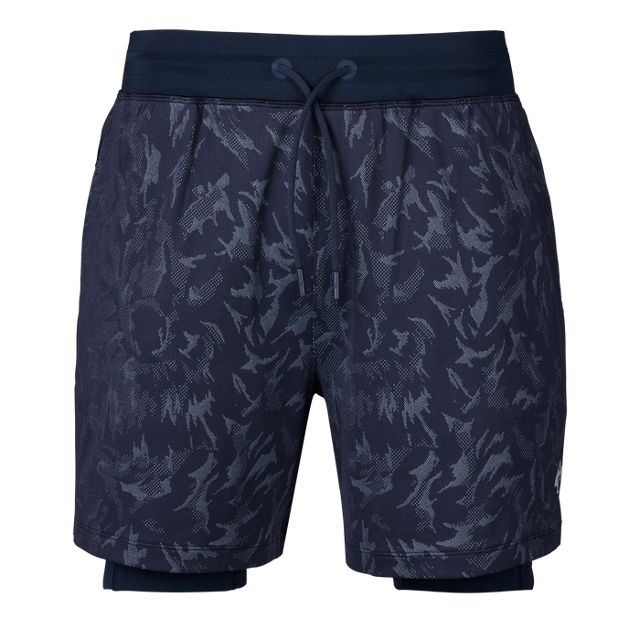 Shadow Kennebec Midas Wolf Camo Short - Front View, Men's Performance Shorts | Greyson Clothiers