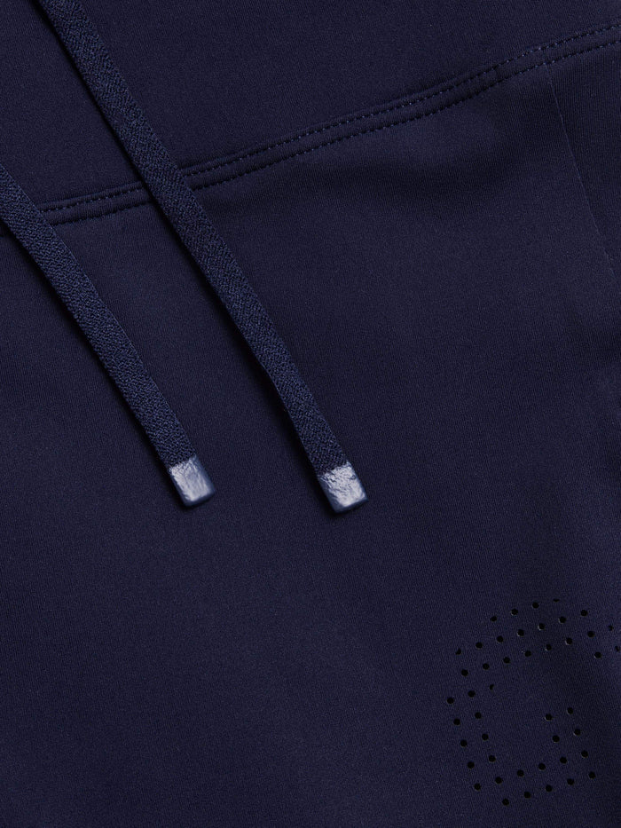 Greyson Clothiers Knight Tight - Waistband Drawcord & Perforated Logo Close-Up, Maltese Blue | Men's Performance Tight