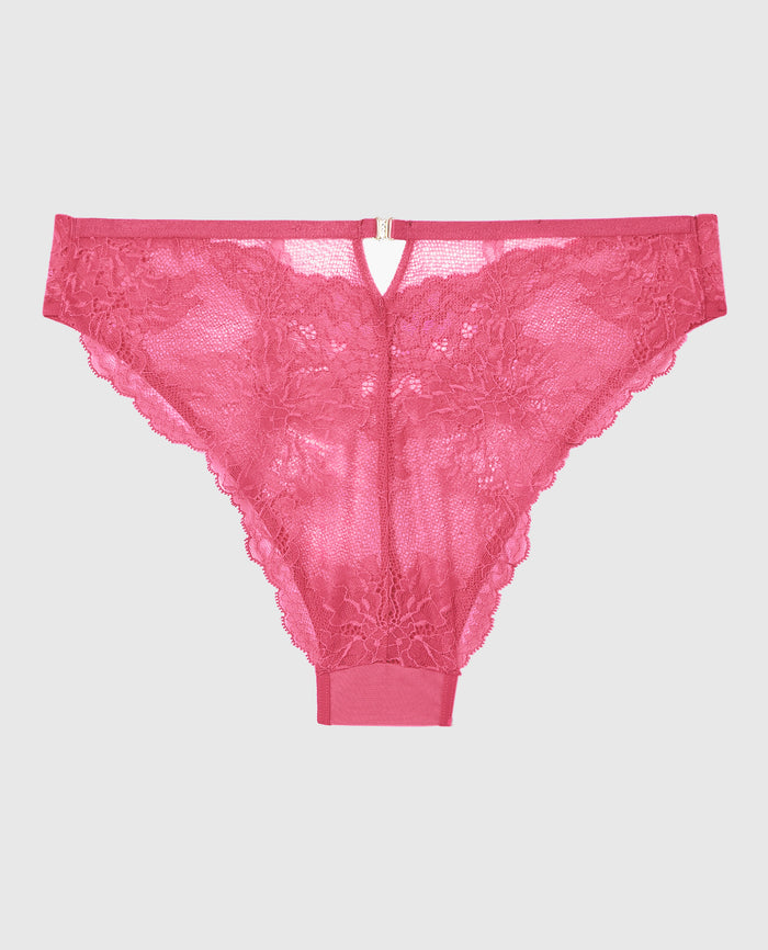 Lace High Leg Cheeky Panty