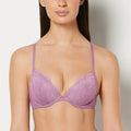Lace Push Up Bra in Regal Orchid