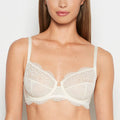 Lace Wired Unlined Bra in Gardenia