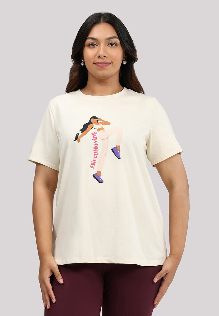 Keep Moving - Baani Beige Cream / XS-elene