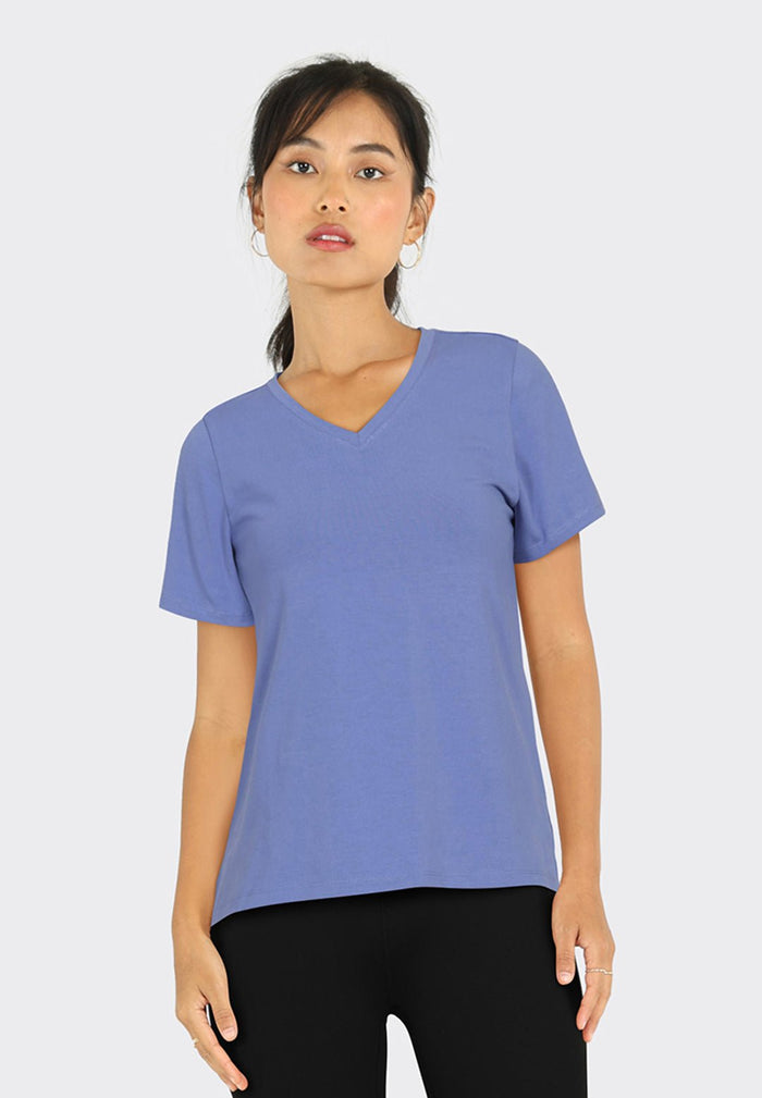 Last Tee - V Neck Half Sleeves - BlissClub
