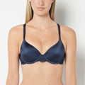 Lightly Line Full Coverage Bra With Bewitched Lace Wing in Navy Blazer
