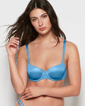 Lightly Lined Balconette Bra in Pacific Coast