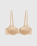 Lightly Lined Balconette Bra in Rosetan