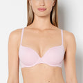 Lightly Lined Demi Cotton bra in Sweet Dream