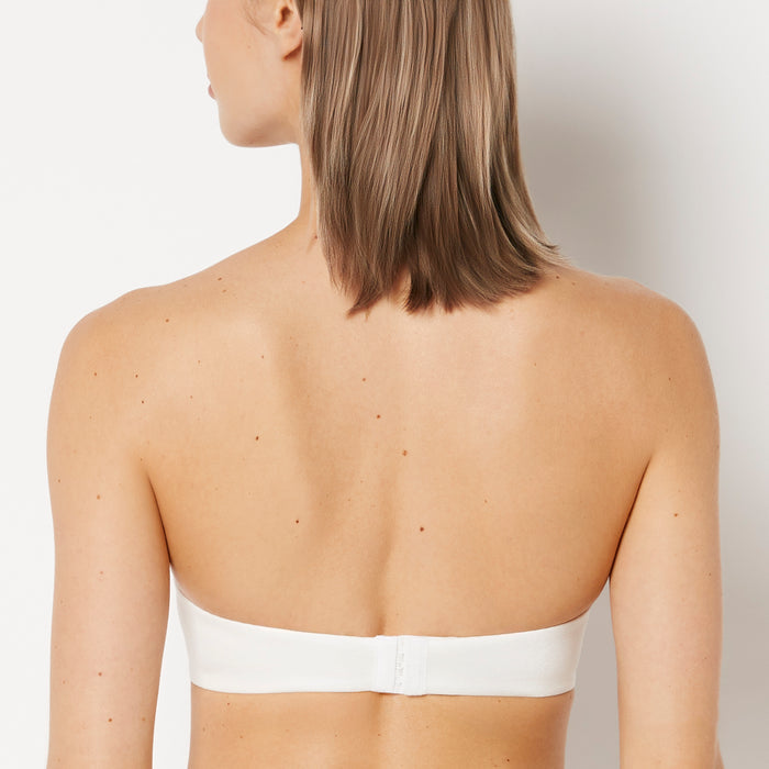 Lightly Lined Strapless in Ivory