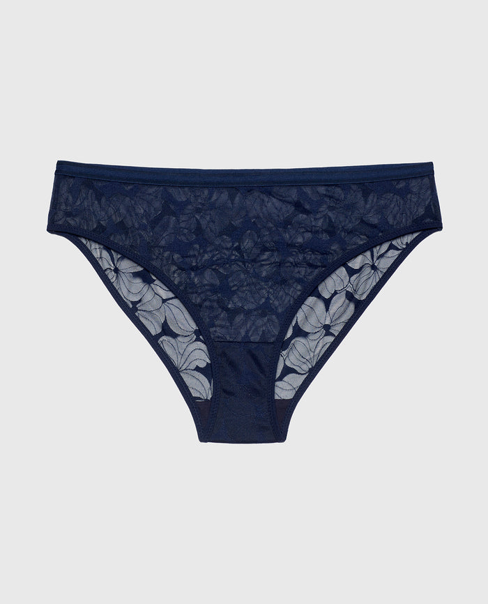 Lined Brief in Navy