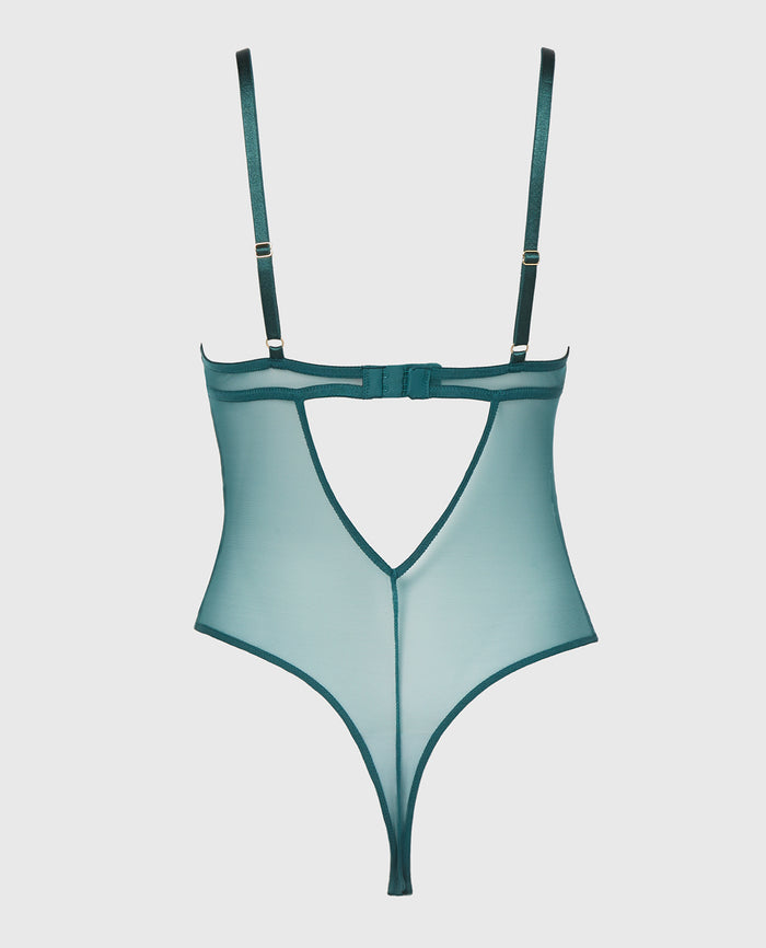 Longlines Bodysuit in Mediterranea