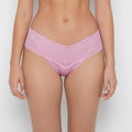 Magnificent Lace Thong Panty in Orchid