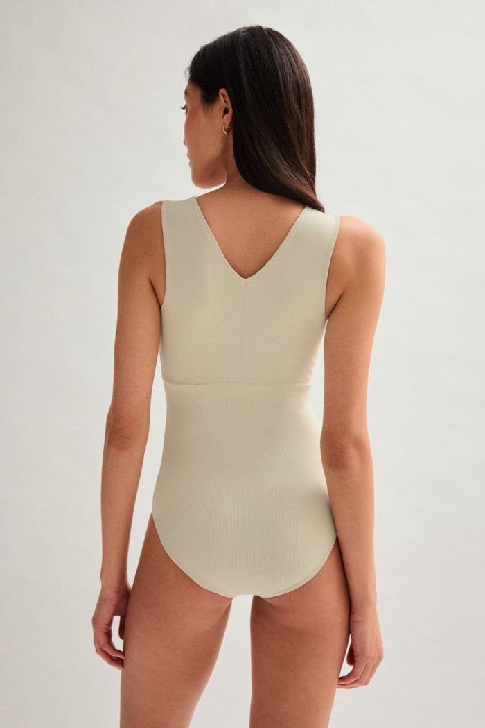 Marble Amelia V-Neck Bodysuit