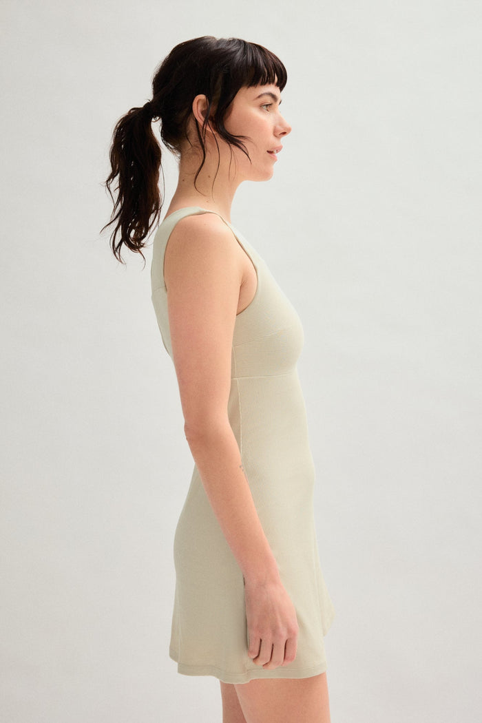 Marble Lucia Sleeveless Mini Dress