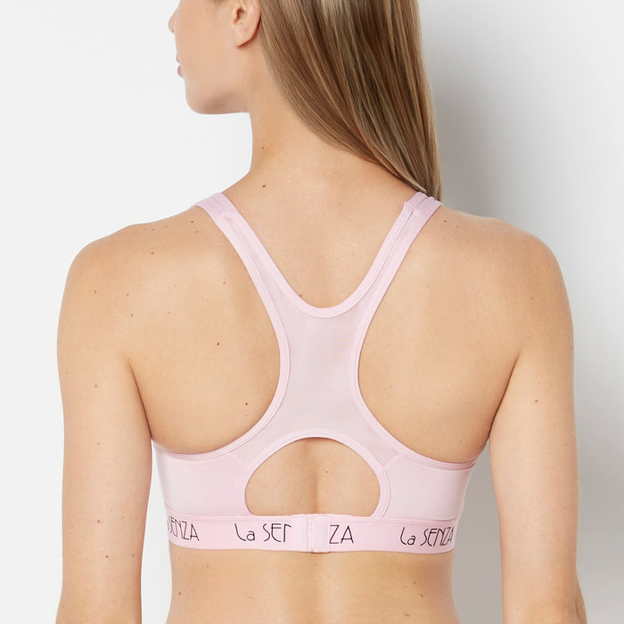 Medium Impact Padded Sports Bra in Sweet Dream