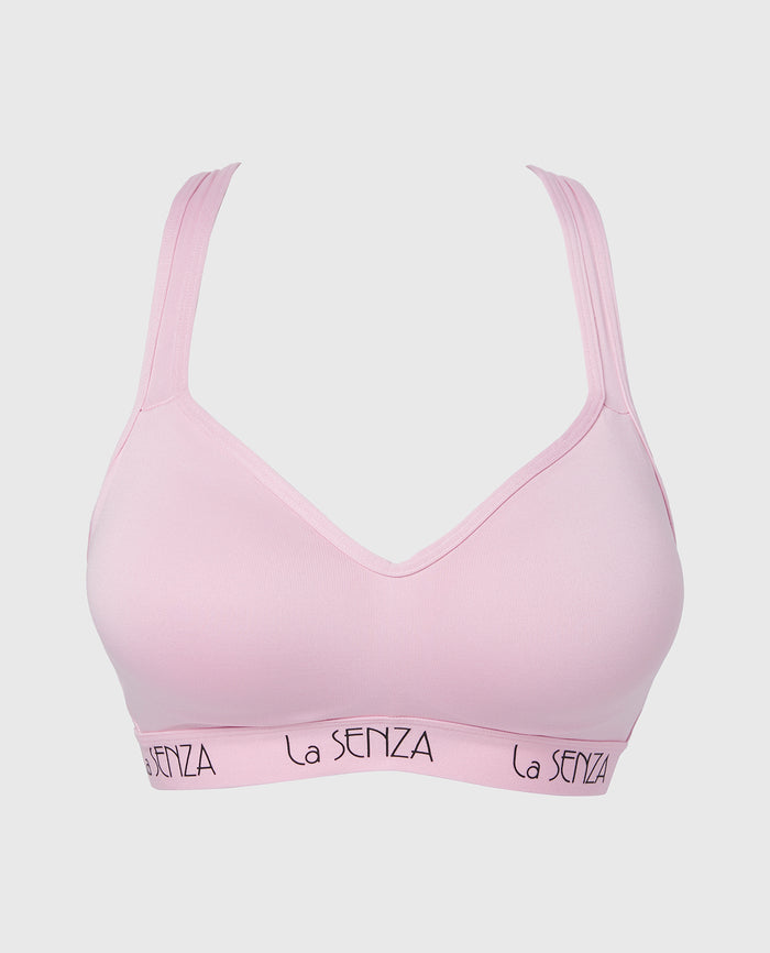 Medium Impact Padded Sports Bra in Sweet Dream