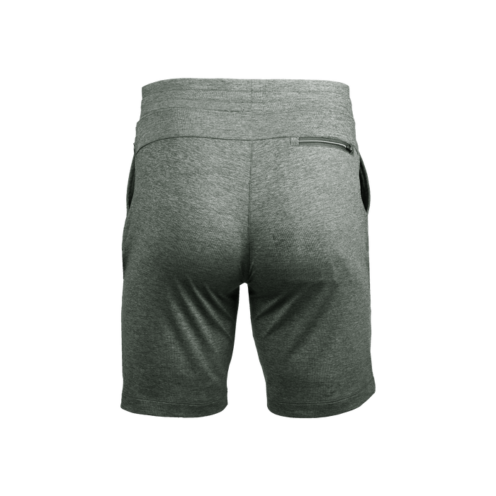 Greyson Members Only Harbor Springs Guide Sport Short in Scareb - Back View Showing Full-Width Zippered Waistband Pocket | Greyson Clothiers