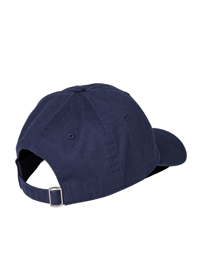 Maltese Blue Members Only Wise Wolf Dad Hat - Back View, Adjustable Closure | Greyson Clothiers