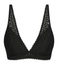 Microfiber triangle bra Daily Dentelle Black