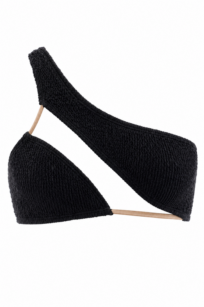 MILOS MESH ONE SHOULDER BIKINI TOP