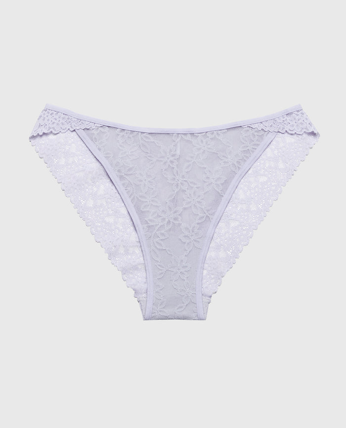 Mini Cheeky Panty in Ultra Lace in Cosmic Sky