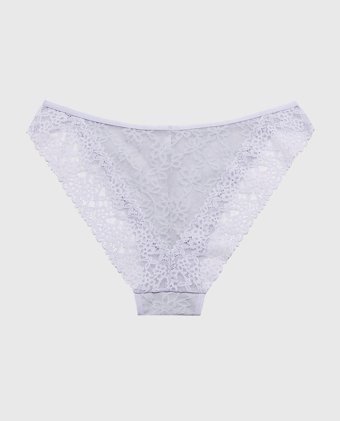 Mini Cheeky Panty in Ultra Lace in Cosmic Sky