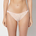 Mini Cheeky Panty in Ultra Lace in Tropical Peach