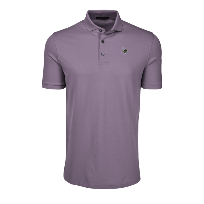 Minnesota Vikings Wolf Short Sleeve Polo