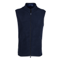 Maltese Blue Sherpa Mississauga Full-Zip Vest - Front View | Greyson Clothiers