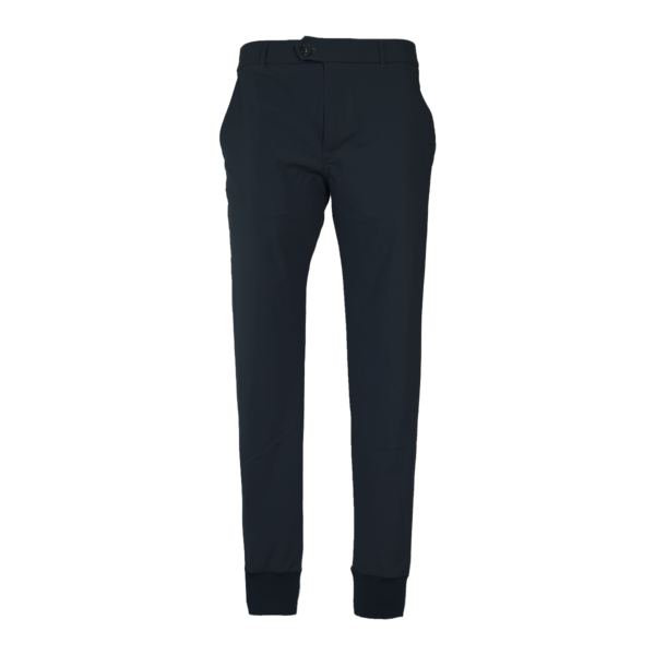 Shepherd Greyson Montauk Performance Jogger in Dark Navy - Front View | Greyson Clothiers